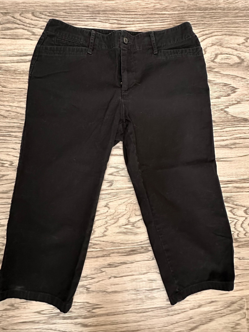 Ralph Lauren Black Cropped Women's Pants